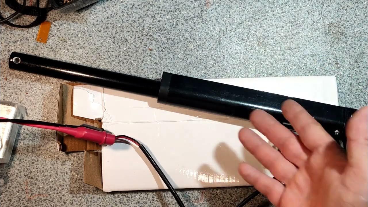 Электрический линейный привод, электрический толкатель на 12 вольт ...