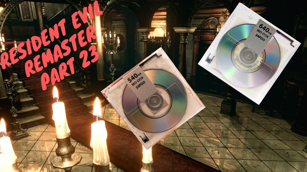 Resident Evil HD Remaster Playthrough Part 23 | MO DISKS!