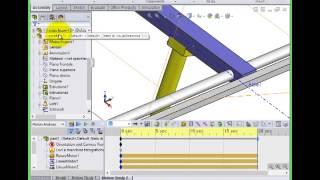 SolidWorks Motion Tutorial - Path Trace