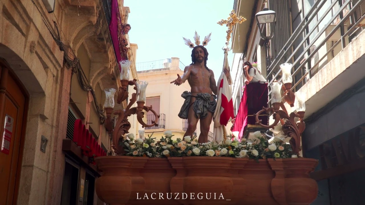 [4K] SEÑOR DE LA VIDA POR CALLE TIENDAS - ALMERÍA 2022