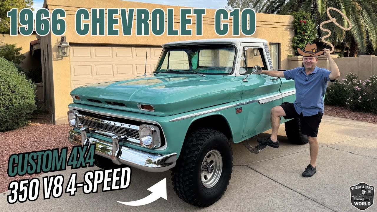 Чем этот грузовик Chevrolet 1966 года выделяется среди остальных