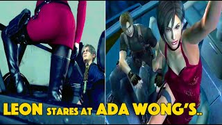 Leon Flirts with Ada Wong 2023 VS 2005 ( All Ada Wong Scenes ) Resident Evil 4 Remake VS Original