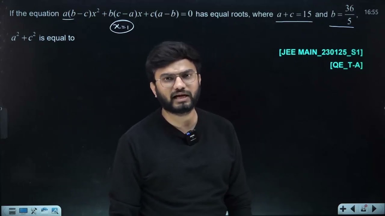 23 JAN 2025 SHIFT-1 JEE MAIN PYQ