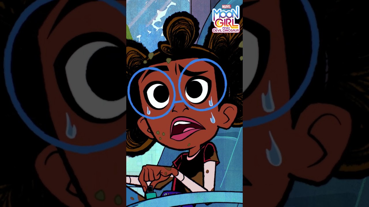 Moon Girl's Nail Date Gets Interrupted 💅🦖