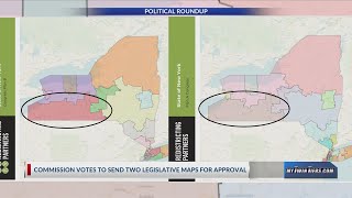 New York’s Redistricting Commission submits maps to legislature
