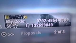 Black Ops Wii Ally Code