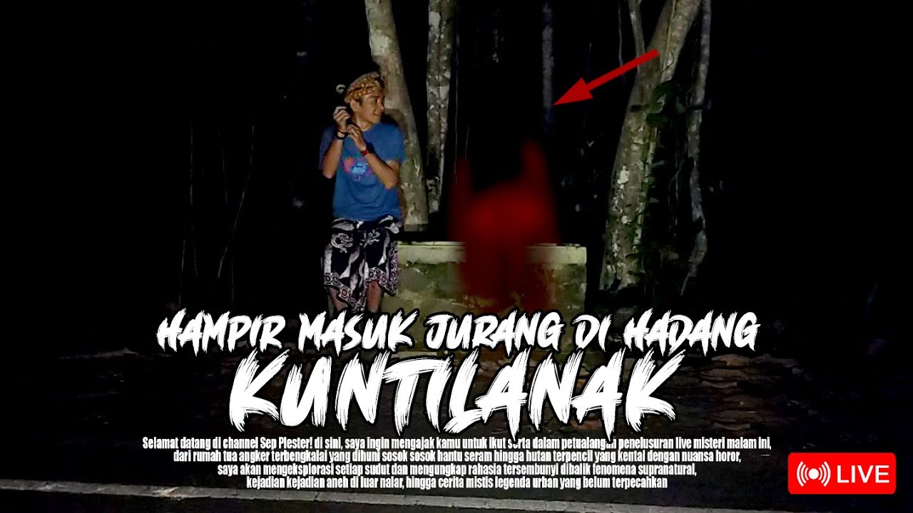 Hampir Masuk Jurang! Kuntilanak Menghadang Motor Di Jalan Sepi