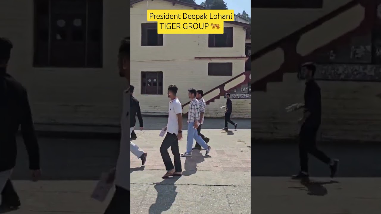 President Deepak Lohani TIGER GROUP 🐅 🙏💐 