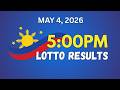 [LIVE] 5PM Lotto Result Today - May 4, 2026 | PCSO