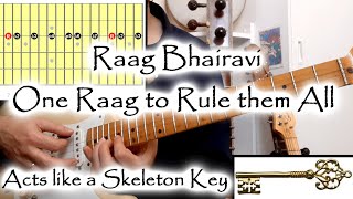 Why Raag Bhairavi is the Ultimate Raag - In-depth Guitar Lesson - Indian Classical Music
