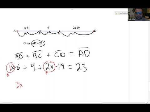 Segment Addition and Midpoint Video Lesson