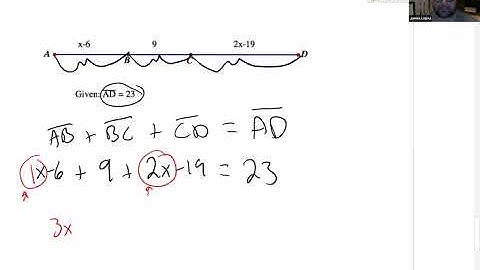 Segment Addition and Midpoint Video Lesson