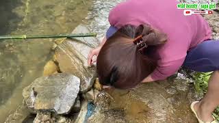 25 Building Bathing Pools At Hot Springs Among Nature L Asmr L Sapa Girl