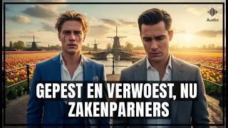Gepest op school als gay, leven verwoest, jaren later zakenpartner met kwelgeest.