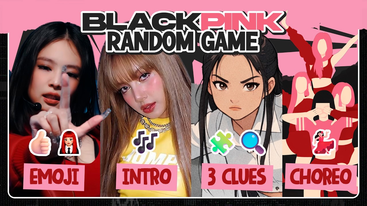BLACKPINK RANDOM GAME | are you a real BLINK?