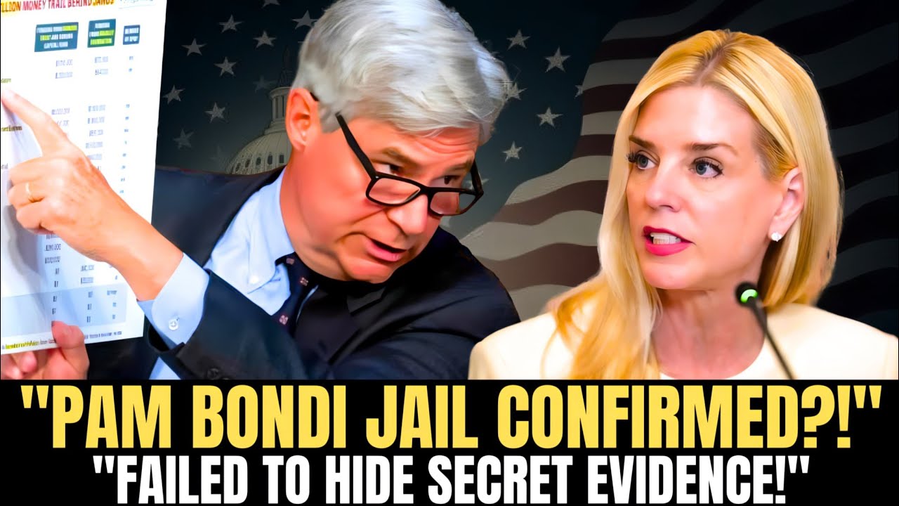 Whitehouse Confronts Pam Bondi Over Missing FBI Funds and DOJ Silence