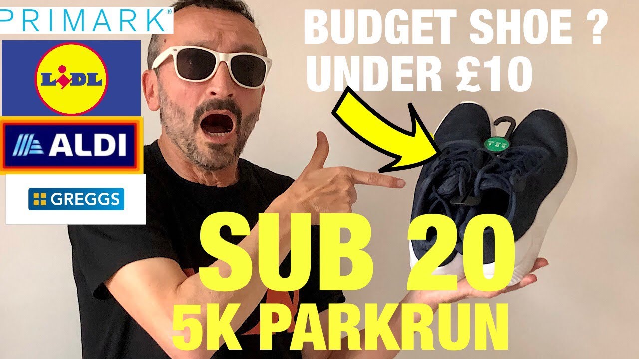 RUNNING SHOE CHALLENGE // Sub 20 5k parkrun with under £10 brand new