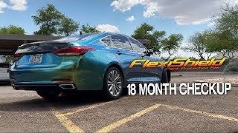 FlexiShield Color PPF | 18 Month Installation Checkup