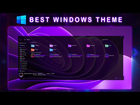 Best Windows 10 Theme Ever | My All Time Favourite Theme - With Transparency Effect .