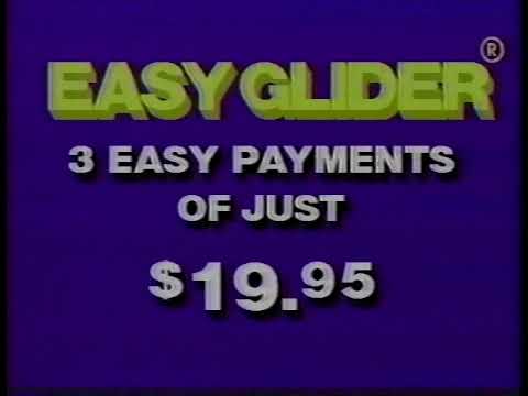 Easy Glider Fitness Machine Commercial 1988 