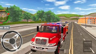 US Firefighter City Rescue Sim – City Fire Rescue Missions | Truck Simulator Game screenshot 5