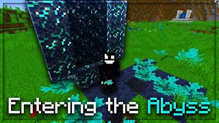 Survived 24 Hours in THE ABYSS in Minecraft