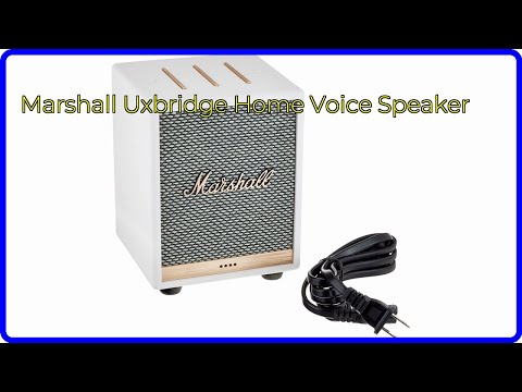REVIEW (2026): Marshall Uxbridge Home Voice Speaker. ESSENTIAL