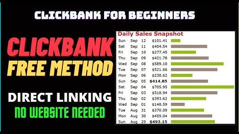 🔥 Clickbank For Beginners FREE 2021: Unlimited FREE Clickbank Traffic: No Website Needed: 🔥