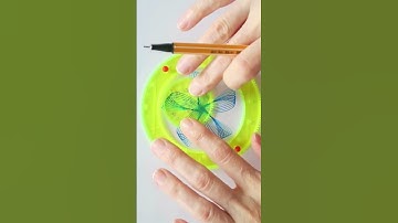 Satisfying and relaxing Spirograph design  #shorts #spirograph #how