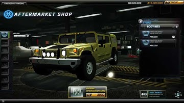 Need for Speed World: Hummer H1 Alpha Military Edition