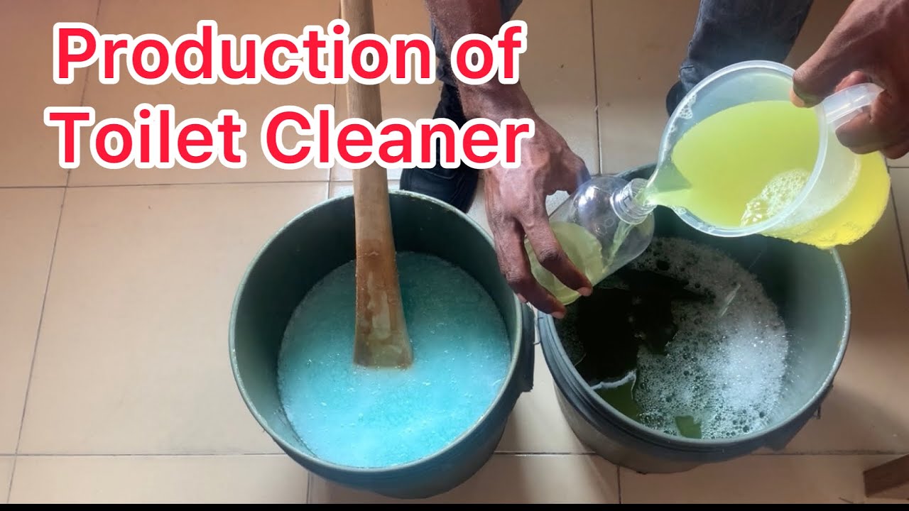 How to produce Toilet Cleaner at home YouTube