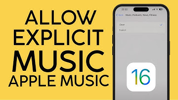 How to Allow Explicit Music Podcast News & Fitness on iOS 16 2022