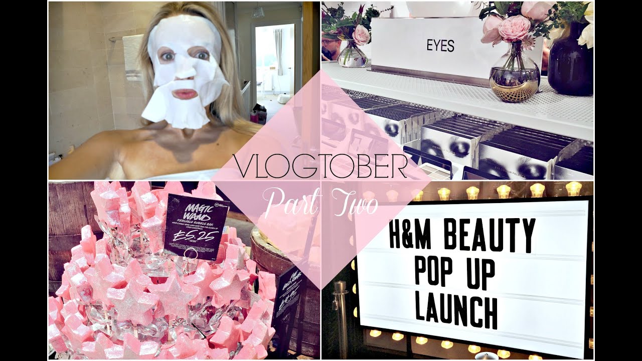 Lush Christmas Preview, H&M Beauty Pop Up Launch & London Meetings!  |  VLOGTOBER #2