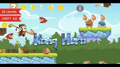 Kong Hero – Platformer Complete Game Template