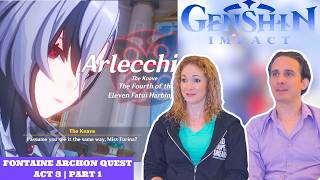 Genshin Impact Fontaine Archon Quest Act 3 Cutscenes Reaction | Part 1