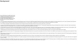 Wikipedia article UFC 285 read out loud