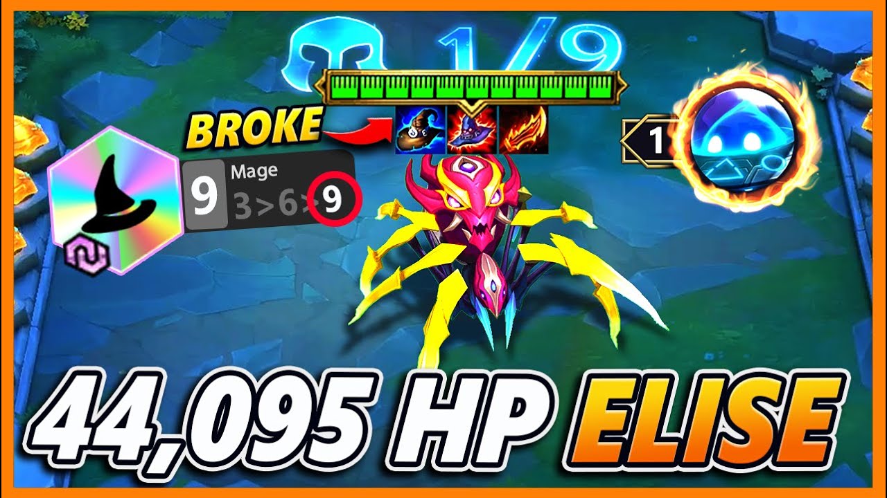 *WORLD RECORD* MAGE GIVES ELISE 44,000 HP!!!! - BunnyFuFuu | Teamfight Tactics