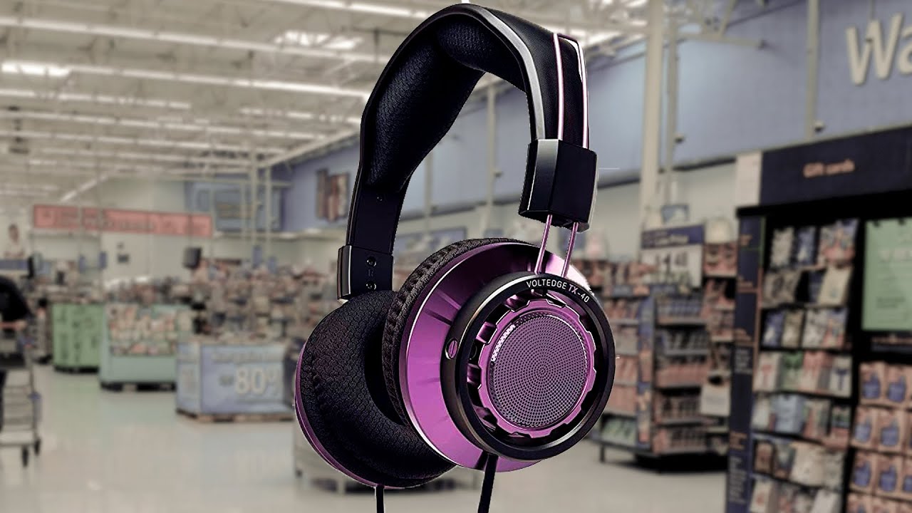 Audífonos Baratos Tipo Headset del Waltmart Voltedge Gamer TX40 En
