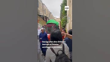 Thumbnail of Jews spit at Christians in Jerusalem