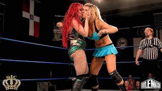Taeler Hendrix vs Amy Love - Queens of Combat 5 - Women's Wrestling Throwback