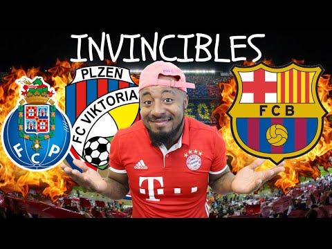 Can Barcelona Be The 2017/18 Invincibles? | Longest Unbeaten Runs In European League Football vlogs in spanish
