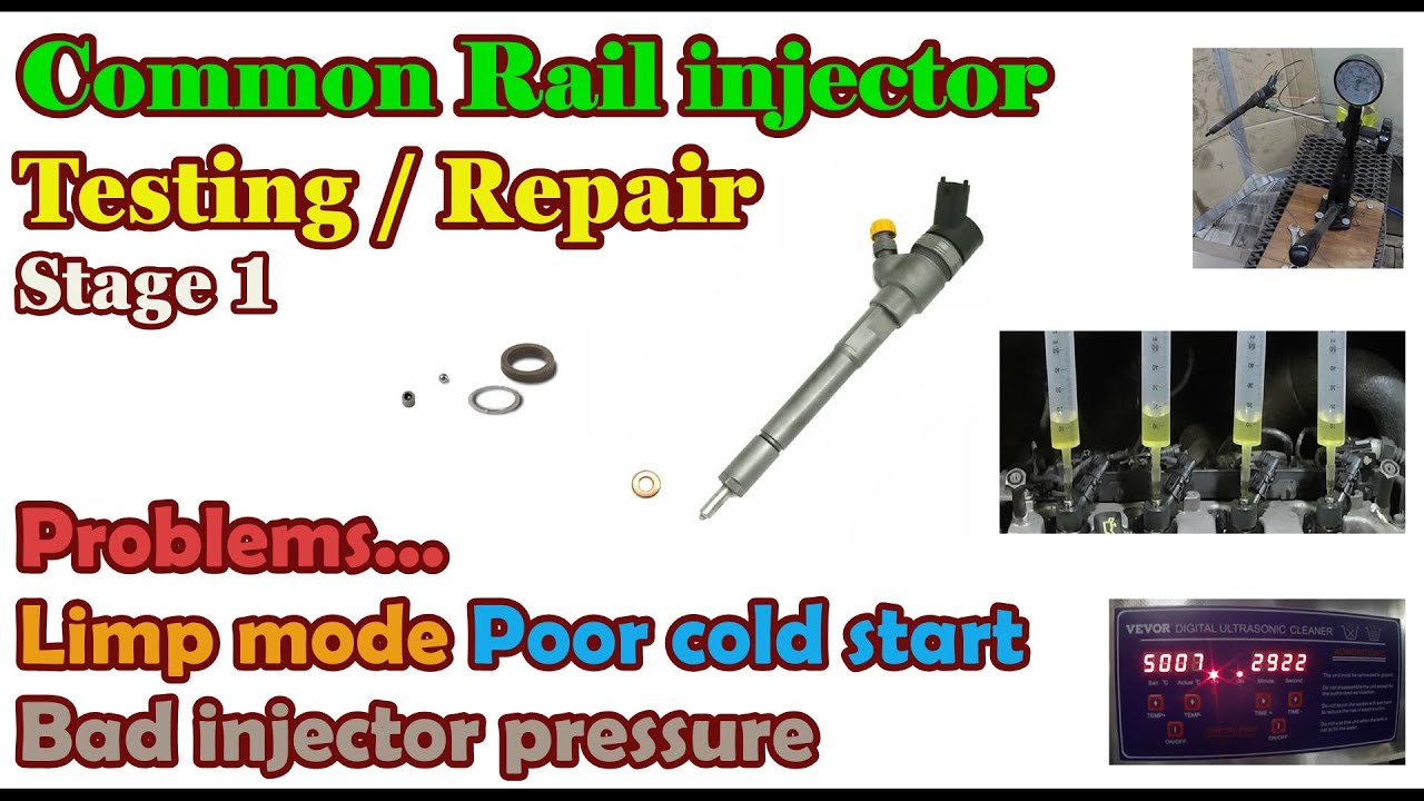 Common Rail injector (Testing / Repair)
