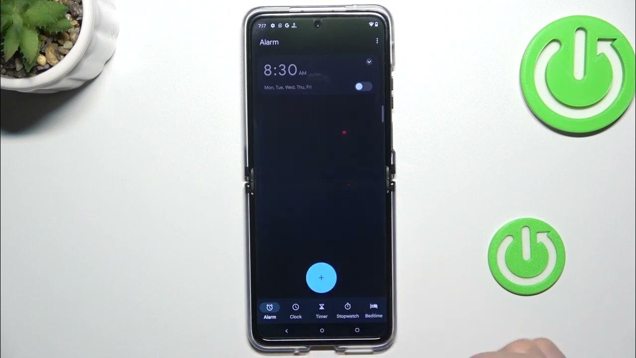 How to Remove Alarm Clock in MOTOROLA Razr 40 Ultra Disable Alarm