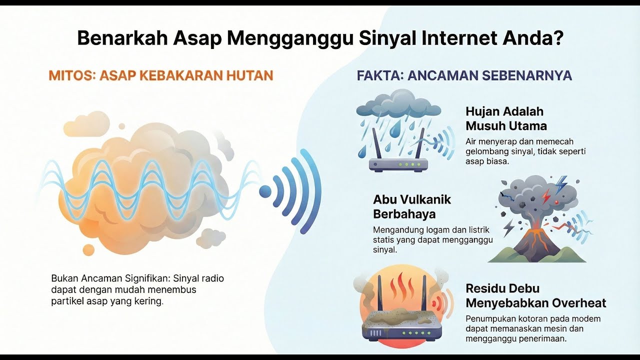🌫️📶 APAKAH KABUT ASAP BIKIN INTERNET FWA LEMOT?! FAKTA ASLI YANG JARANG ...