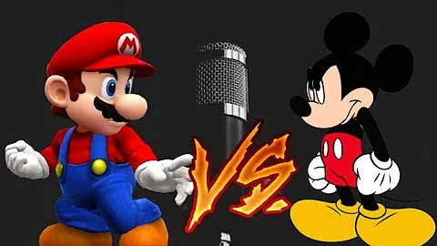 Mario VS Mickey Mouse( Battle Rap Encounters)