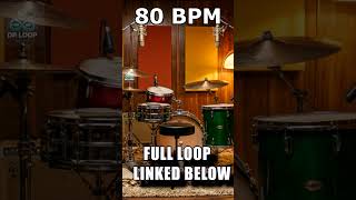 James Brown Style FUNK DRUM LOOP 80 BPM | Clyde Stubblefield | Legends Series 🥁 #shorts #drumloop