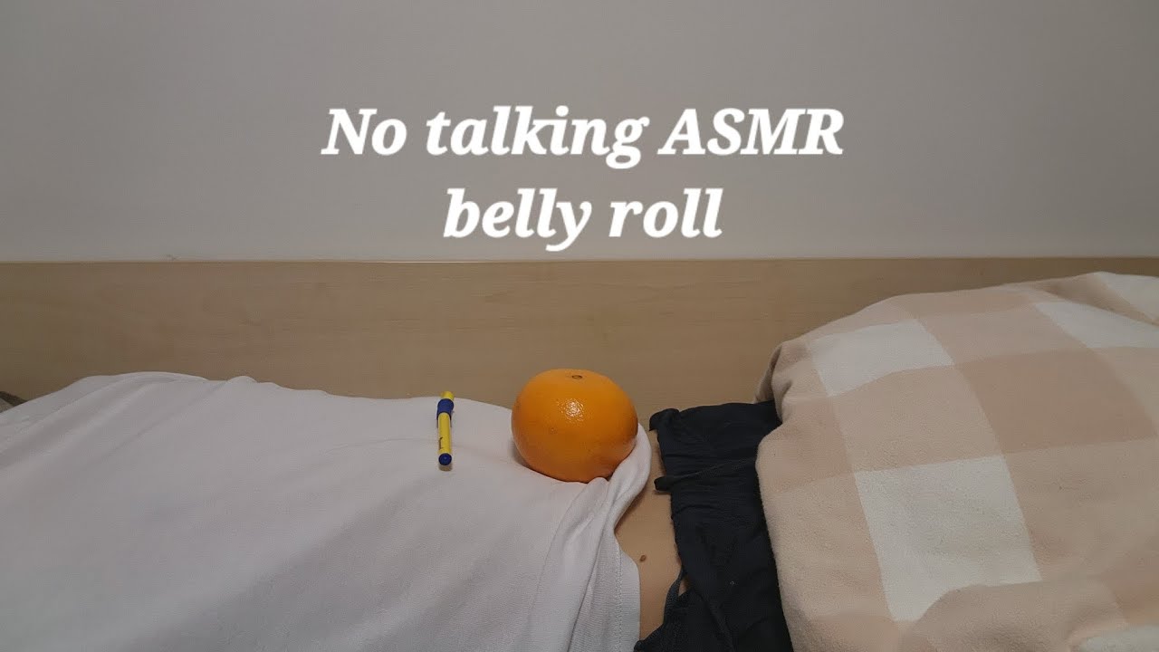 ASMR Belly Roll & Pen Scratching (No Talking)