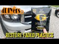 How to Restore Faded Plastic Trim on Your Car Using Lithium