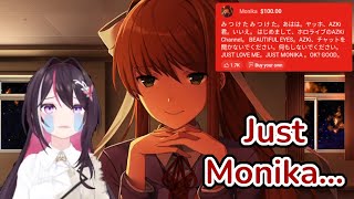 Download Lagu Azki Receives SuperChat From Monika [Azki | Hololive | EN Subs] MP3