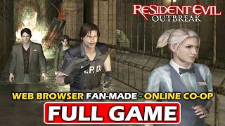RESIDENT EVIL OUTBREAK - WEB BROWSER Fan-Made | ONLINE CO-OP Walkthrough Gameplay FULL GAME